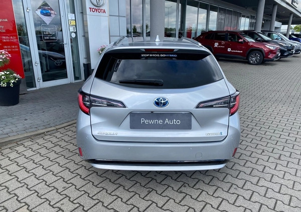 Toyota Corolla cena 113900 przebieg: 49605, rok produkcji 2021 z Lewin Brzeski małe 254